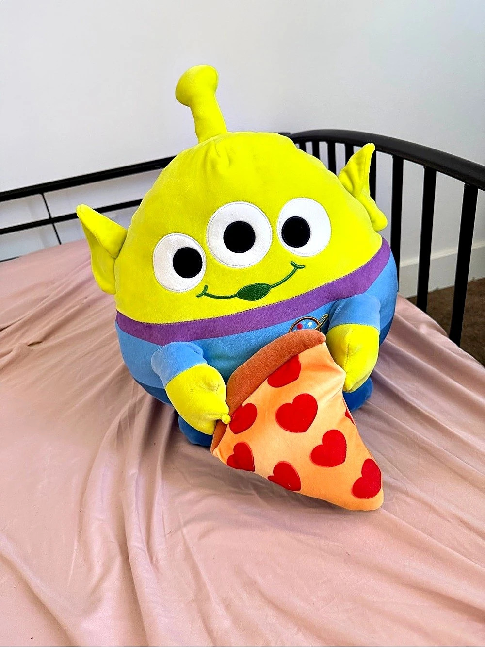 Squishmallows Disney Pixar Toy Story Alien Plush Toy Green & Blue